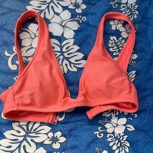 Aerie ribbed bikini 2 piece high waisted !